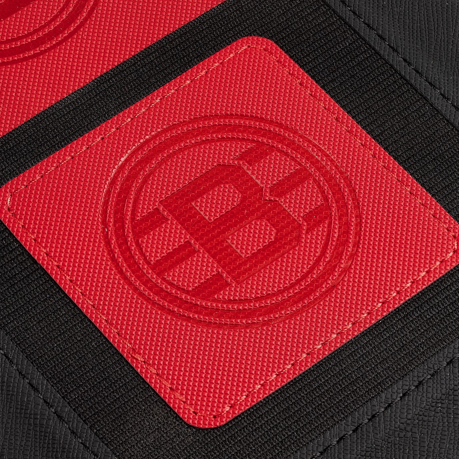 Ежедневник Mobile на заказ, недатированный, черно-красный с логотипом