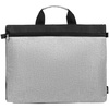Конференц-сумка Melango, серая с логотипом