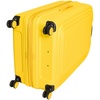Чемодан Logoduck XL, желтый с логотипом