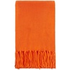 Шарф Flette, оранжевый (апельсин) с логотипом