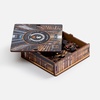 Деревянный пазл в шкатулке PuzzleBox на заказ с логотипом