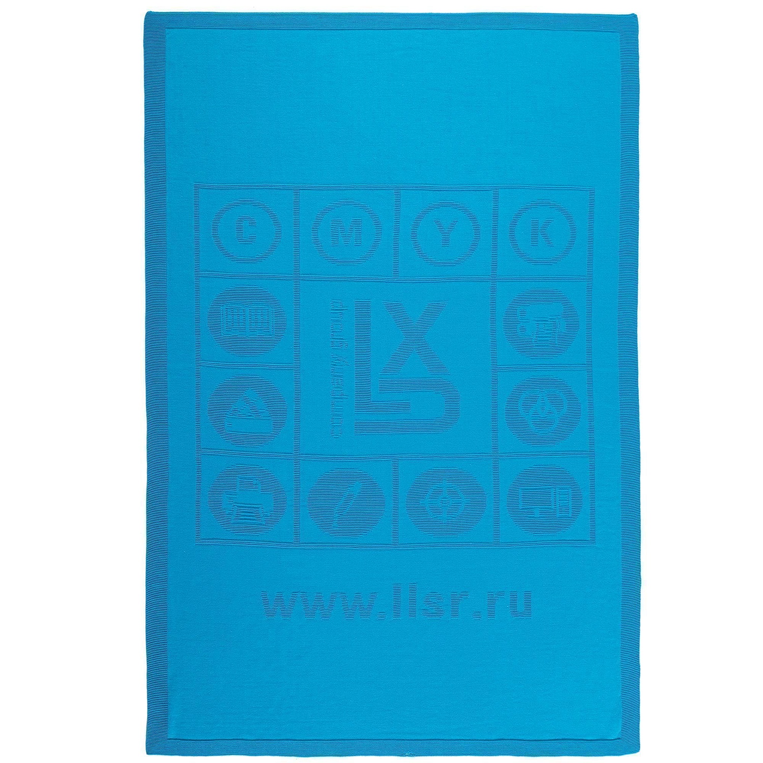 Плед на заказ Tricksy Terra, М, полушерсть с логотипом