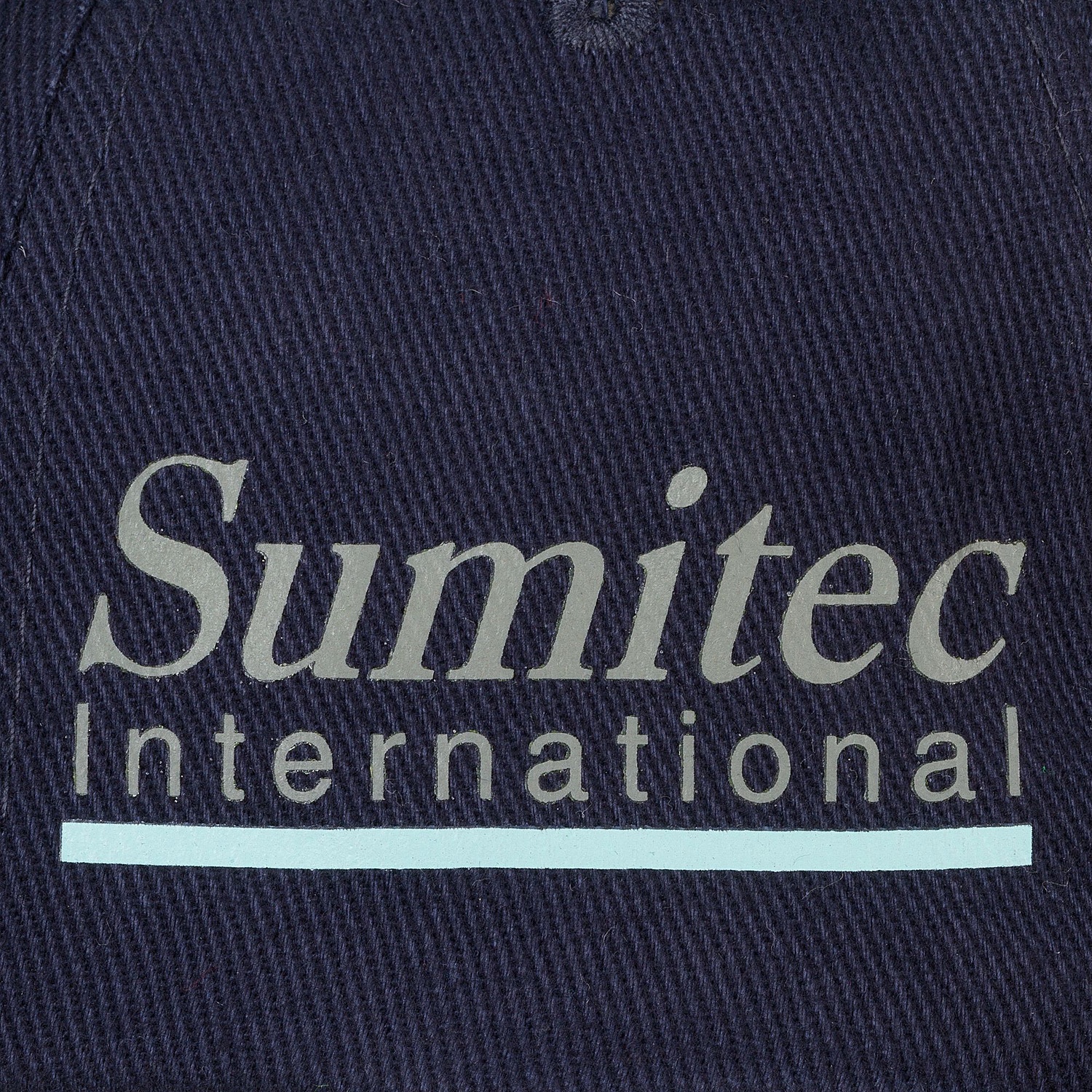 Бейсболка Buffalo, темно-синяя с белым с логотипом