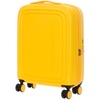 Чемодан Logoduck S, желтый с логотипом