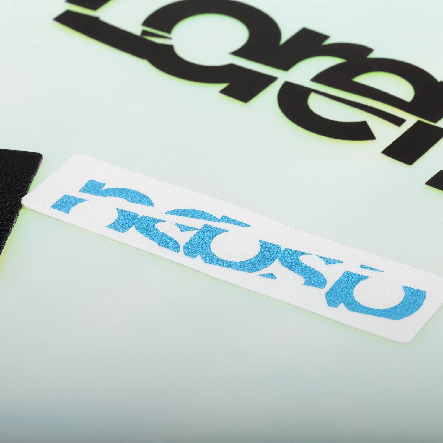 Наклейка тканевая Lunga, S, белая с логотипом