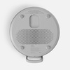 Bluetooth-колонка с беспроводной зарядкой и часами netEnergy, серая с логотипом