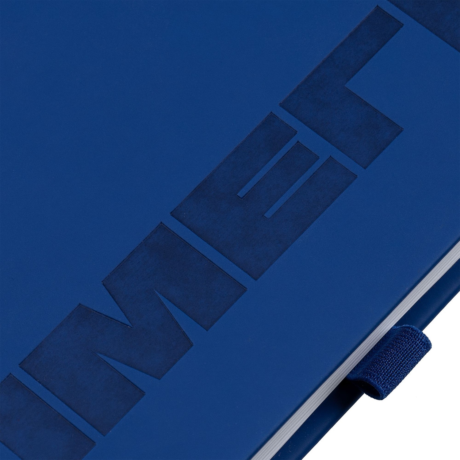 Ежедневник Favor Gold, недатированный, синий с логотипом