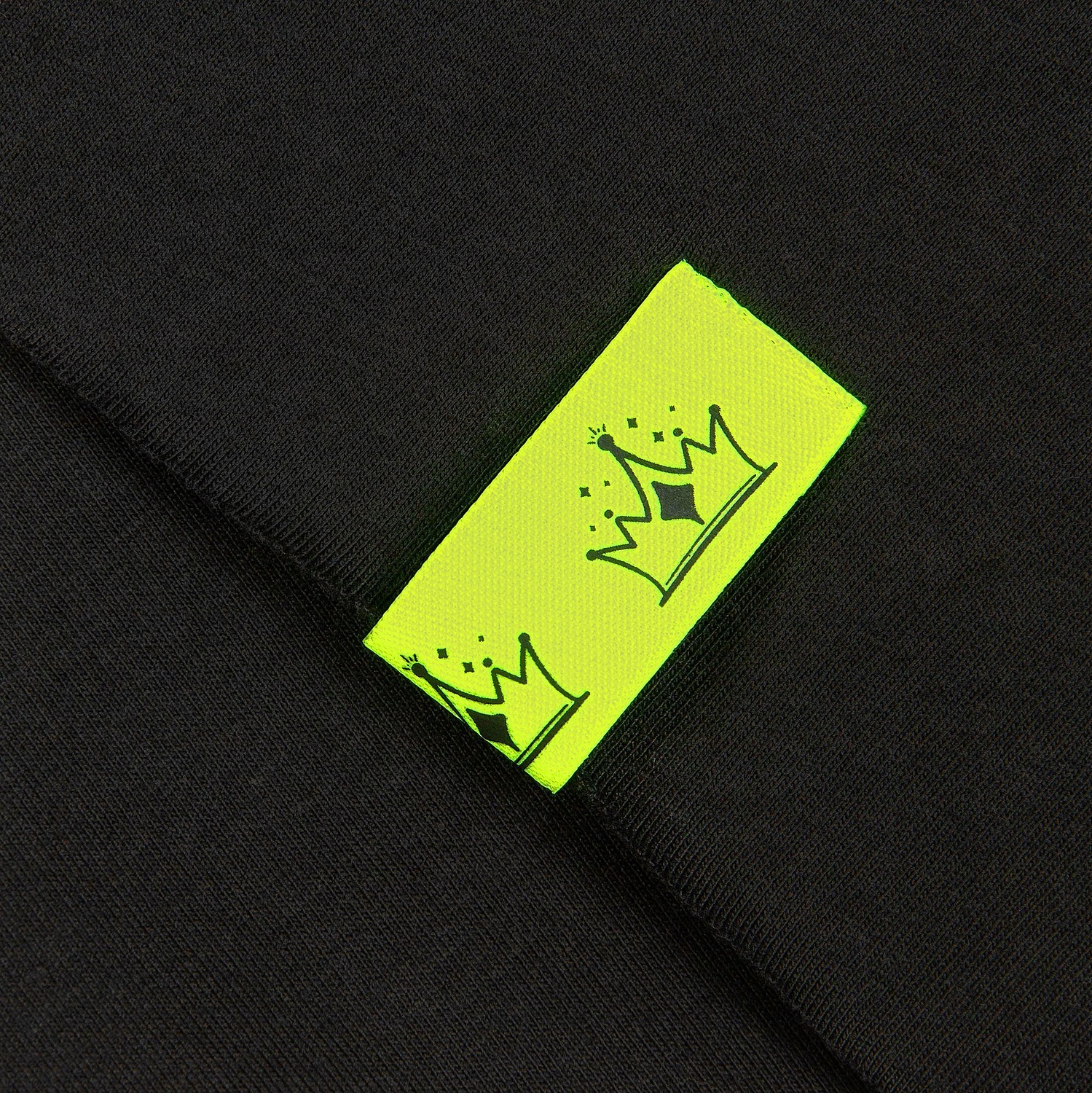 Футболка унисекс оверсайз T1, черная с логотипом