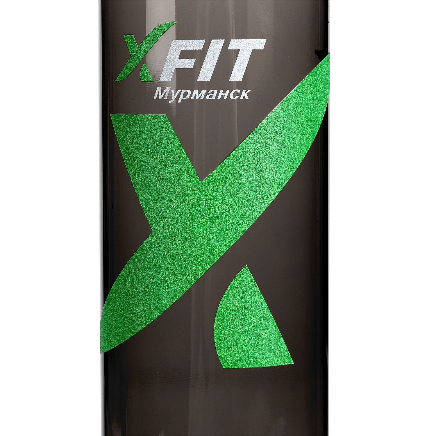 Бутылка для воды Misty, черная с логотипом