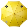 Зонт-трость Standard, желтый с логотипом
