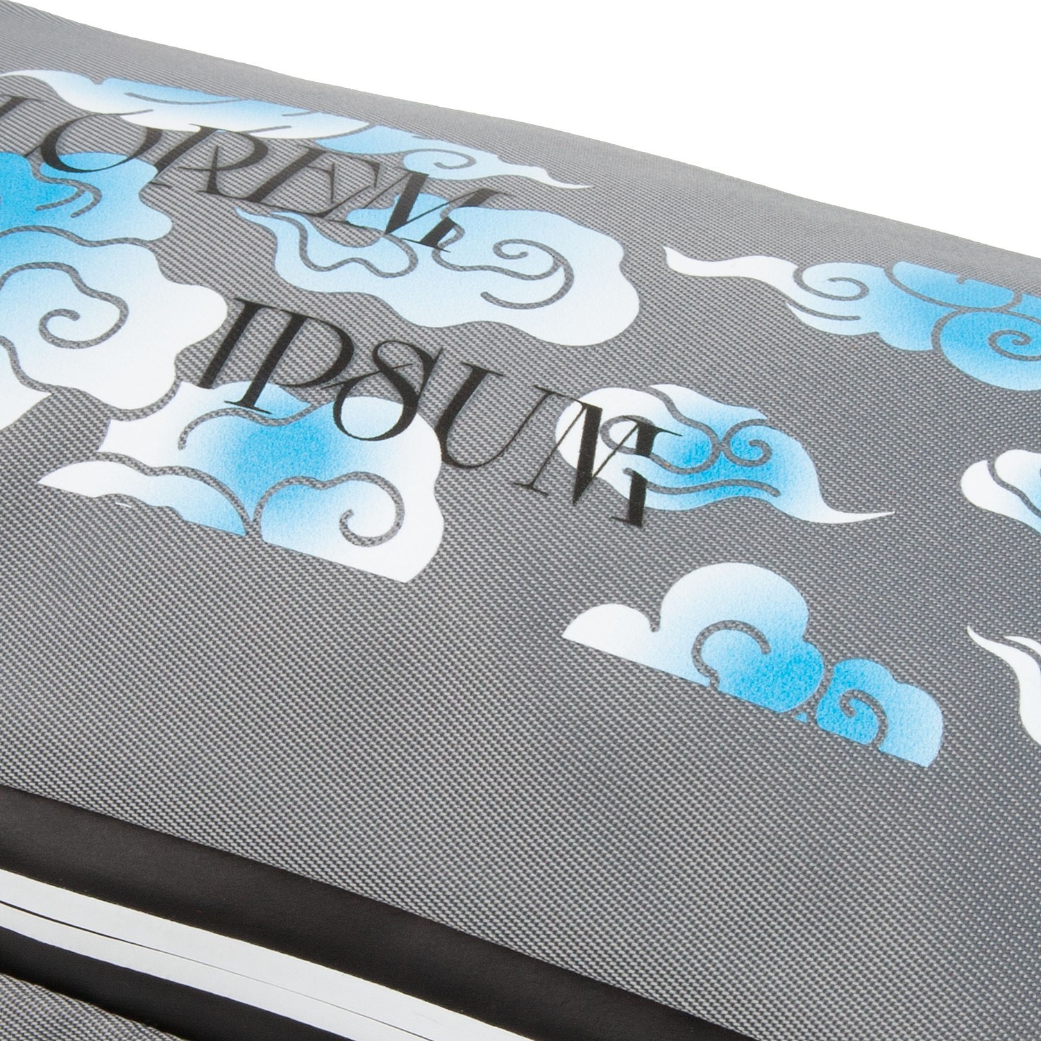 Поясная сумка Tabby, серая с логотипом