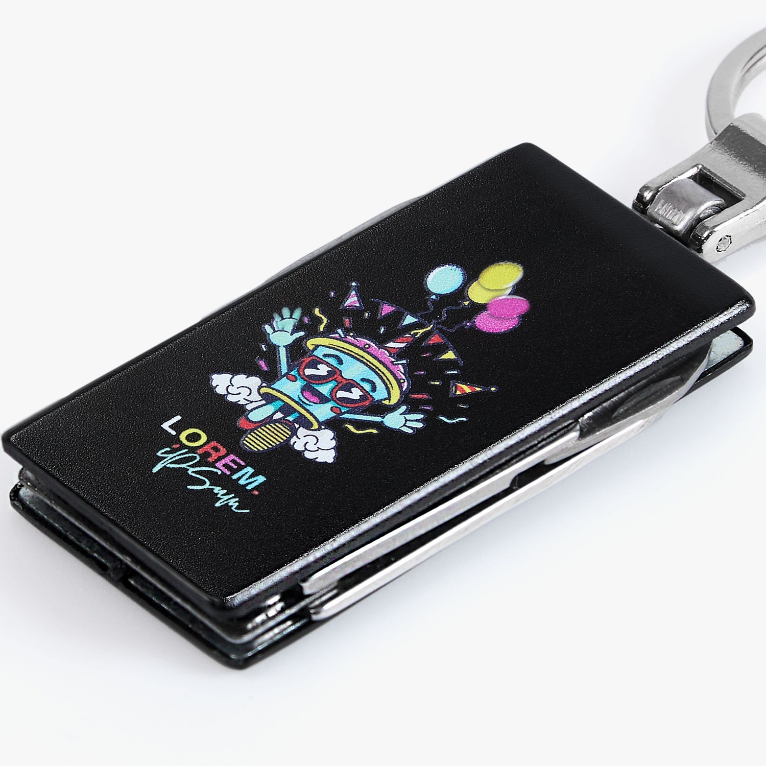 Брелок-мультитул Toolful, черный