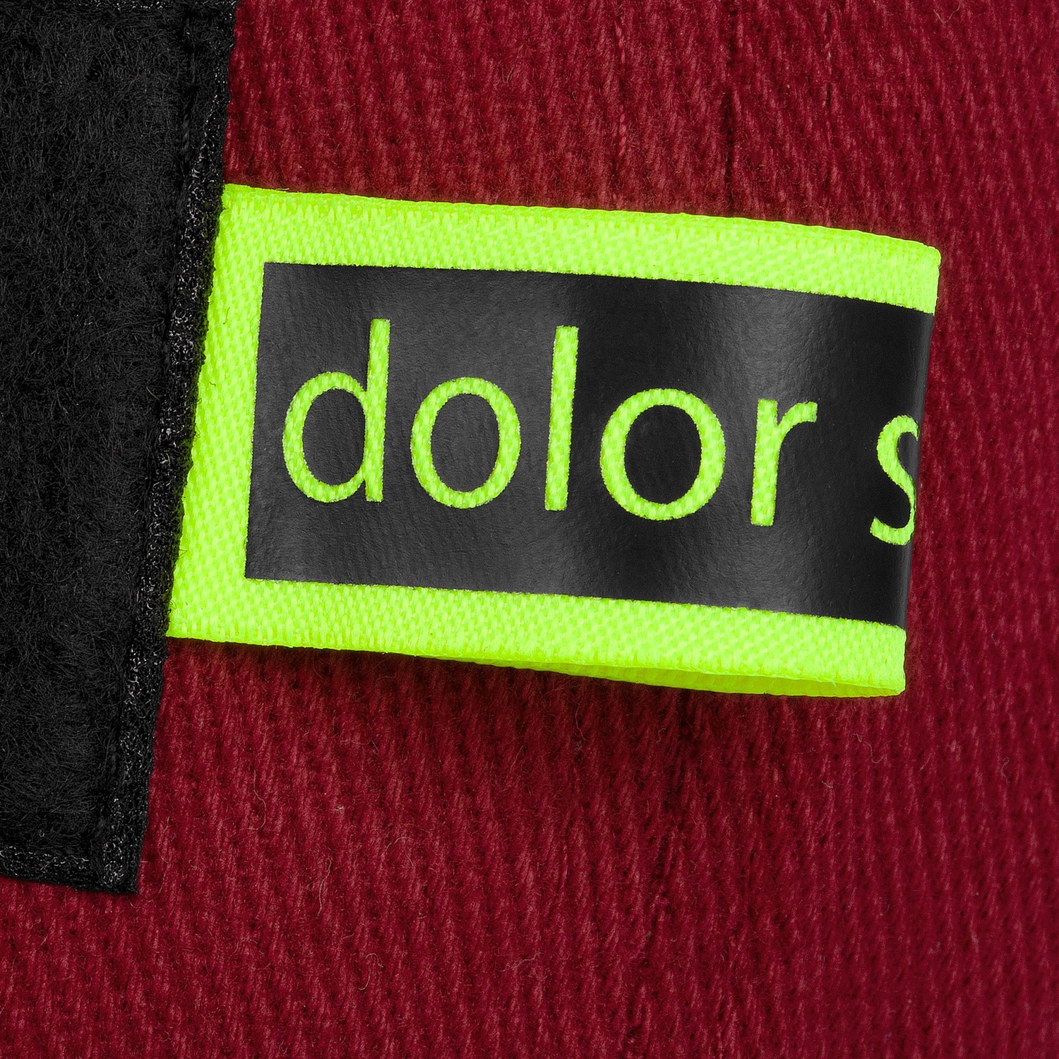 Бейсболка Hillside, бордовая с логотипом