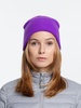 Шапка Urban Flow, ярко-фиолетовая с логотипом