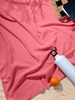 Флисовый плед Warm&Peace, розовый (коралловый) с логотипом
