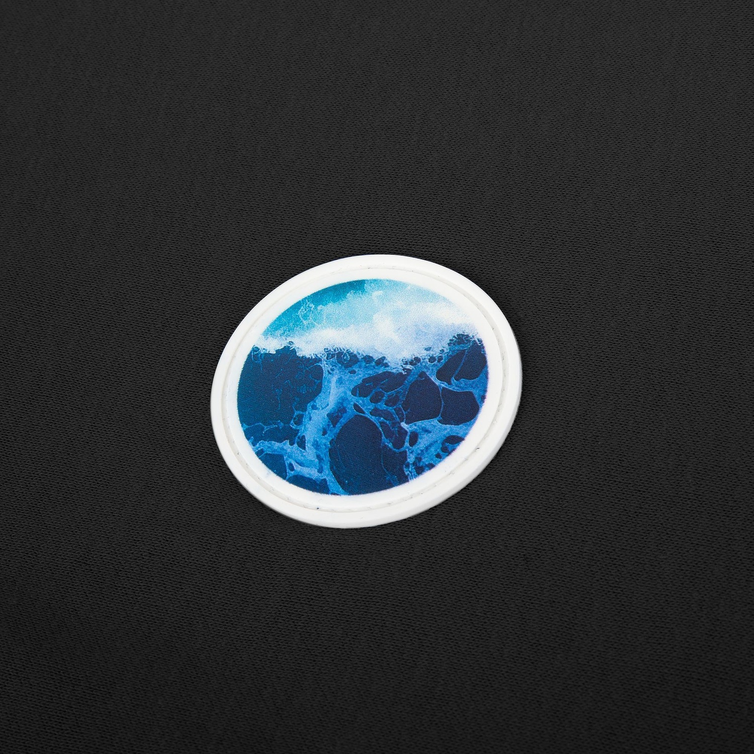 Свитшот унисекс S1, черный с логотипом