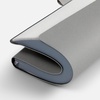 Ежедневник Peel Flex, недатированный, серый с логотипом