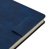 Ежедневник Lable Touch, недатированный, темно-синий с логотипом