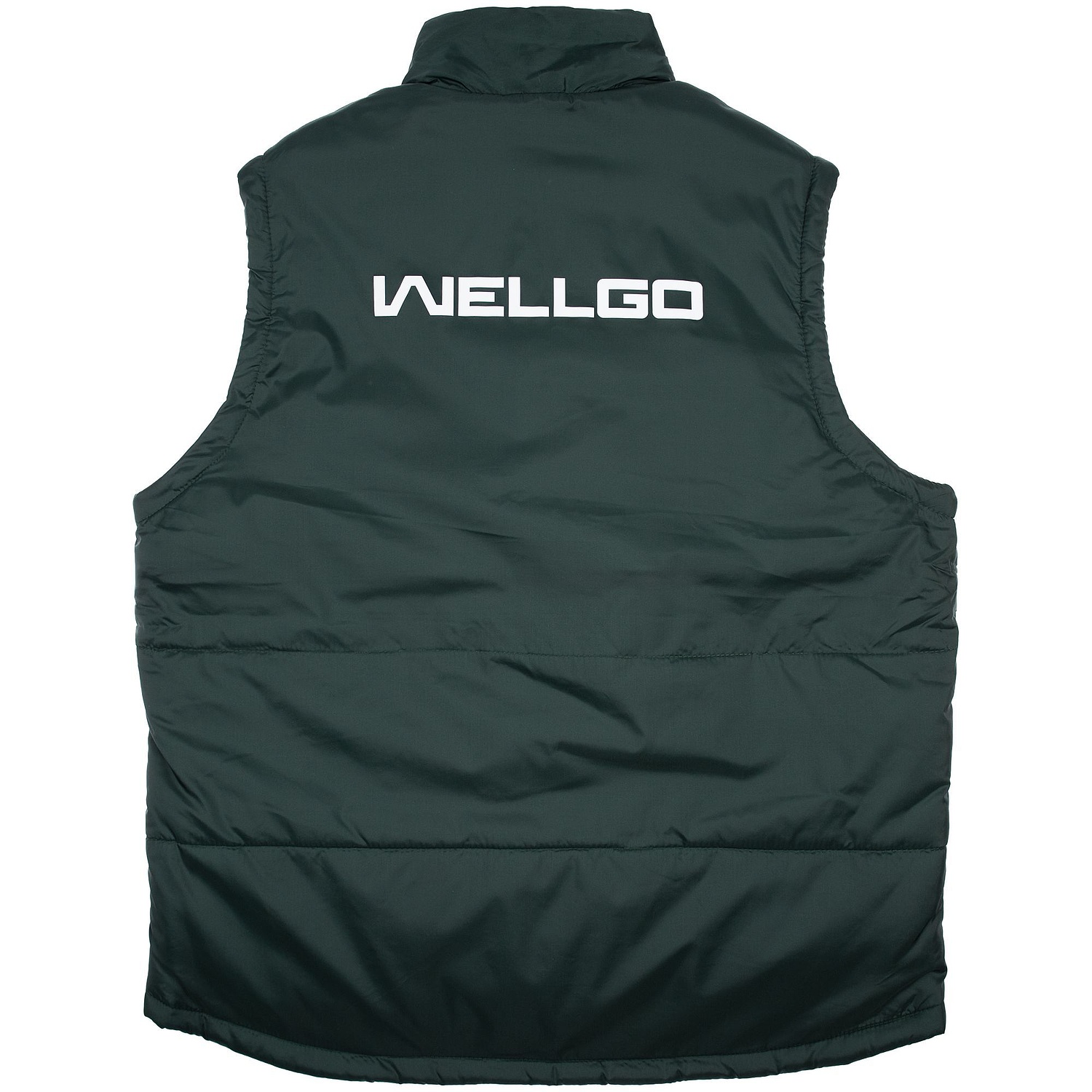 Жилет Warm зеленый с логотипом