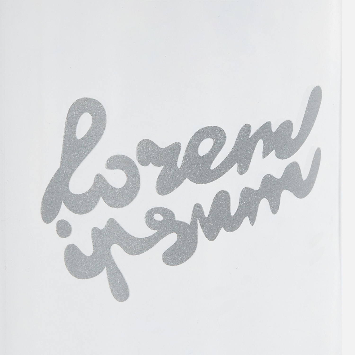 Бутылка для воды Misty, прозрачная с логотипом