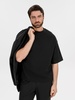Футболка оверсайз Big boss, черная, размер 3XL/4XL