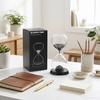 Магнитный антистресс Elusive Time, черный с логотипом