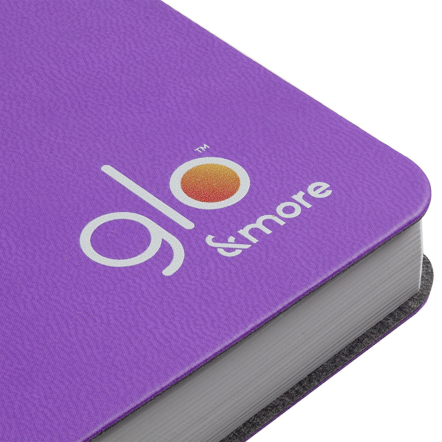 Ежедневник Romano, недатированный, фиолетовый с логотипом