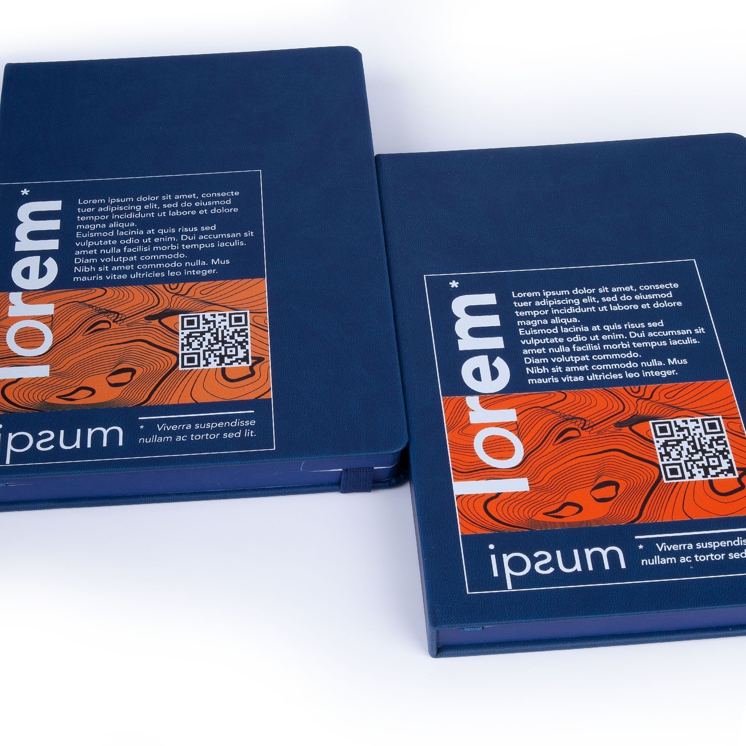 Ежедневник New Factor, недатированный, темно-синий с логотипом