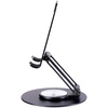Подставка для смартфона Smartic, черный металлик с логотипом