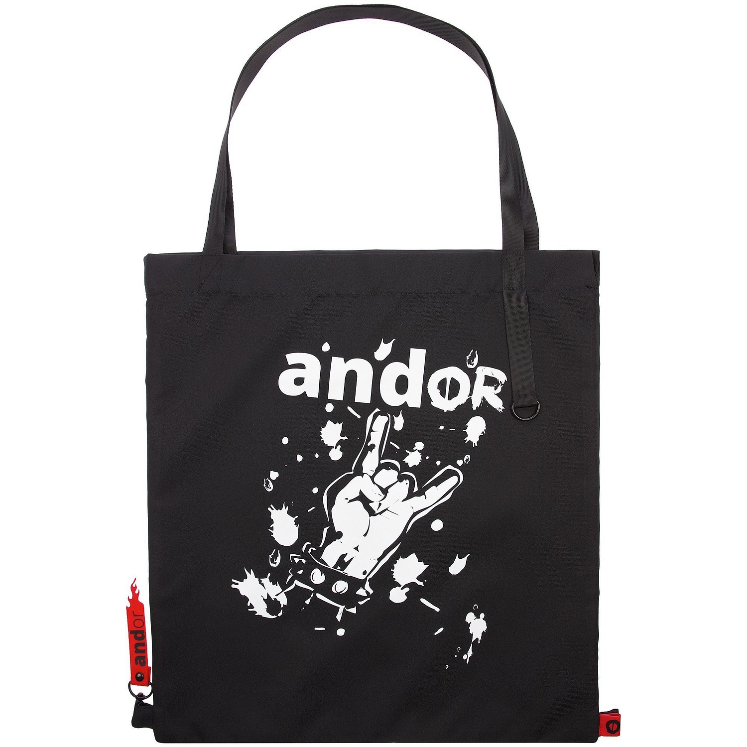 Основа для шопера-рюкзака B3, черная с логотипом