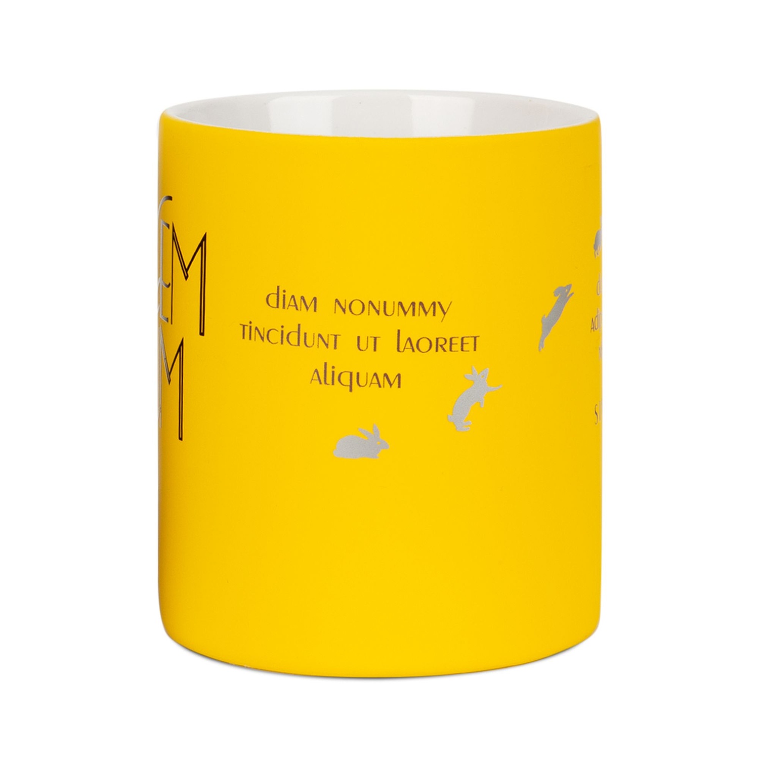 Кружка Promo Soft с покрытием софт-тач, желтая с логотипом