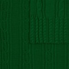 Плед Remitti, глубокий зеленый с логотипом