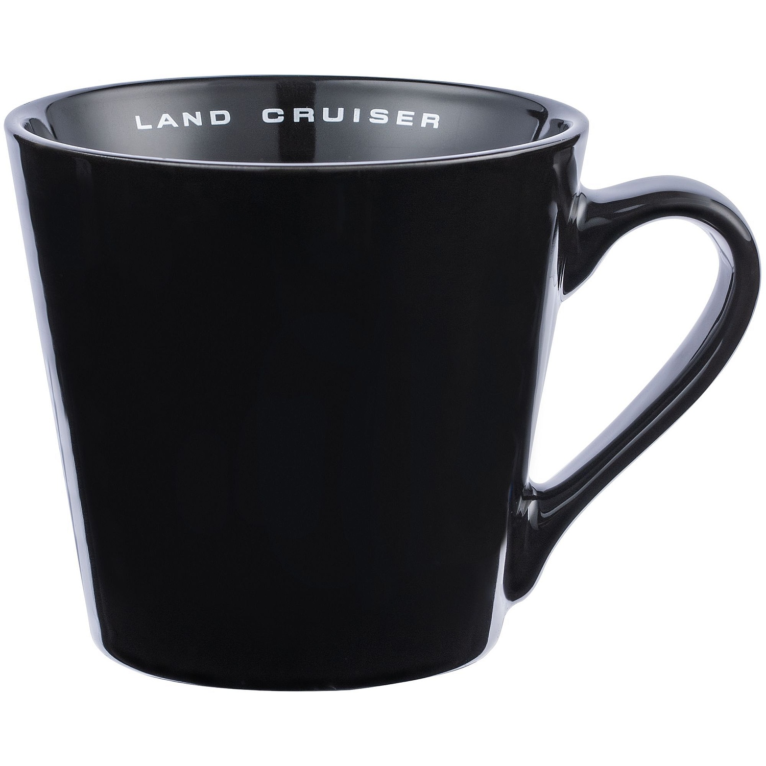 Кружка Modern Bell Classic, глянцевая, черная с логотипом