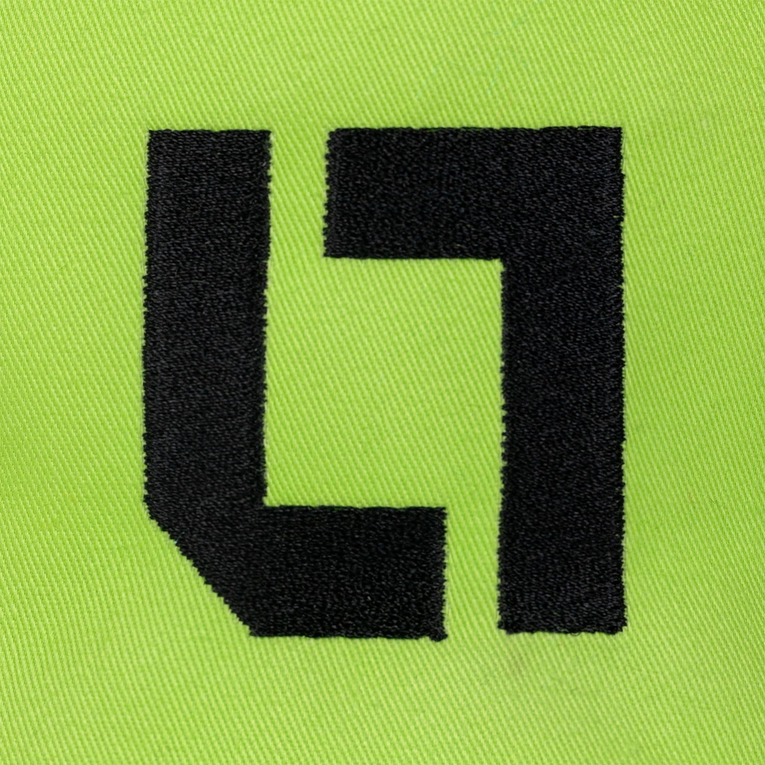 Бейсболка Convention, зеленое яблоко с логотипом