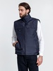 Жилет мужской Stockholm, темно-синий с логотипом