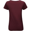 Футболка женская Martin Women, бордовая с логотипом