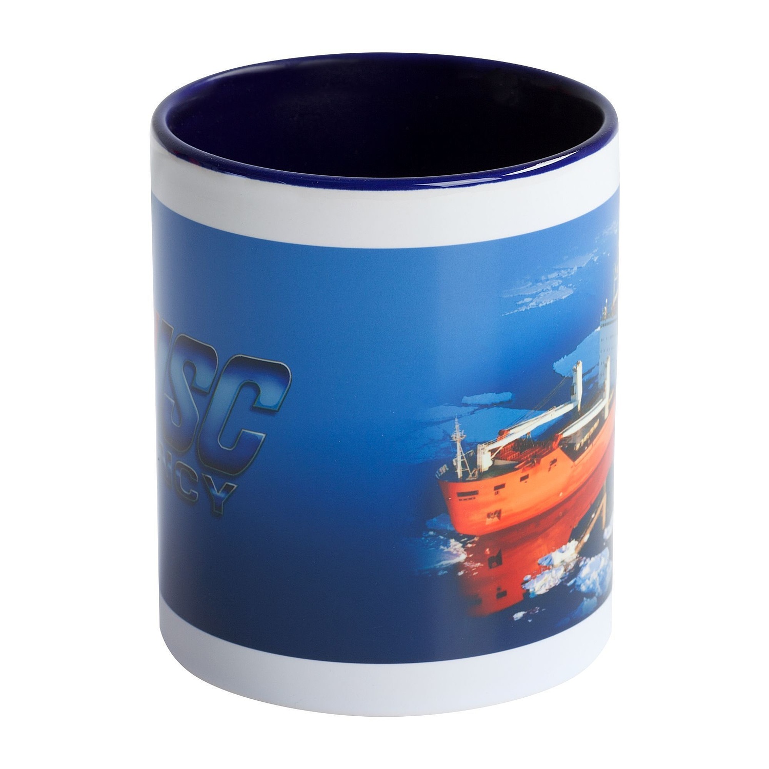 Кружка Promo Plus для сублимационной печати, синяя