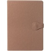 Ежедневник Trance, недатированный, коричневый, уценка с логотипом
