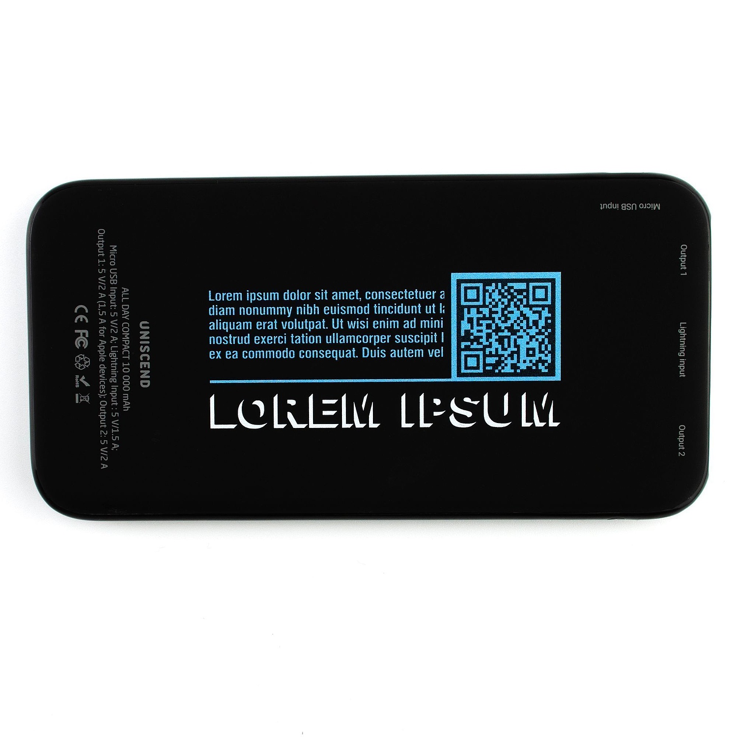 Набор Classic Walk, черный с логотипом