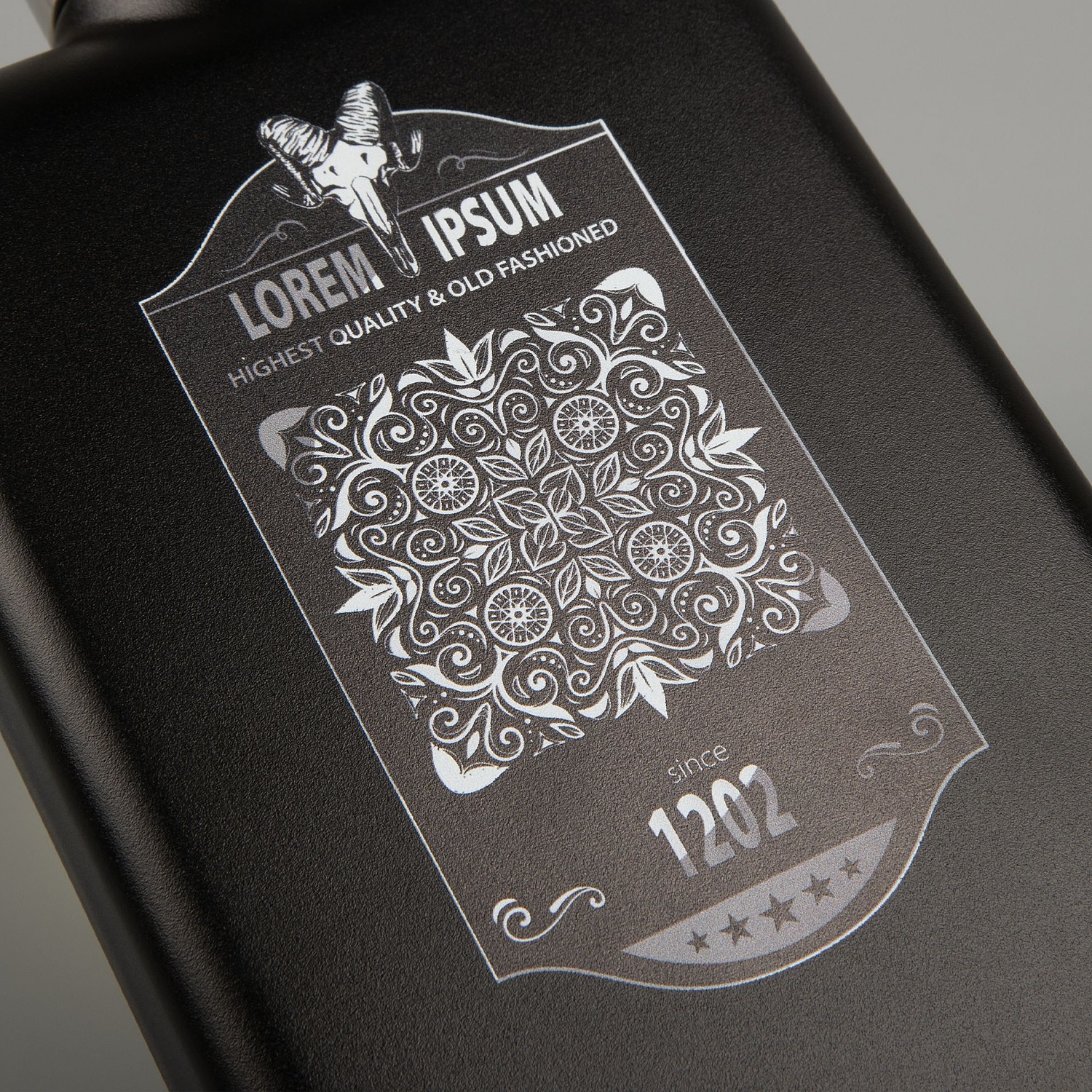 Фляга Midnight Blues, черная