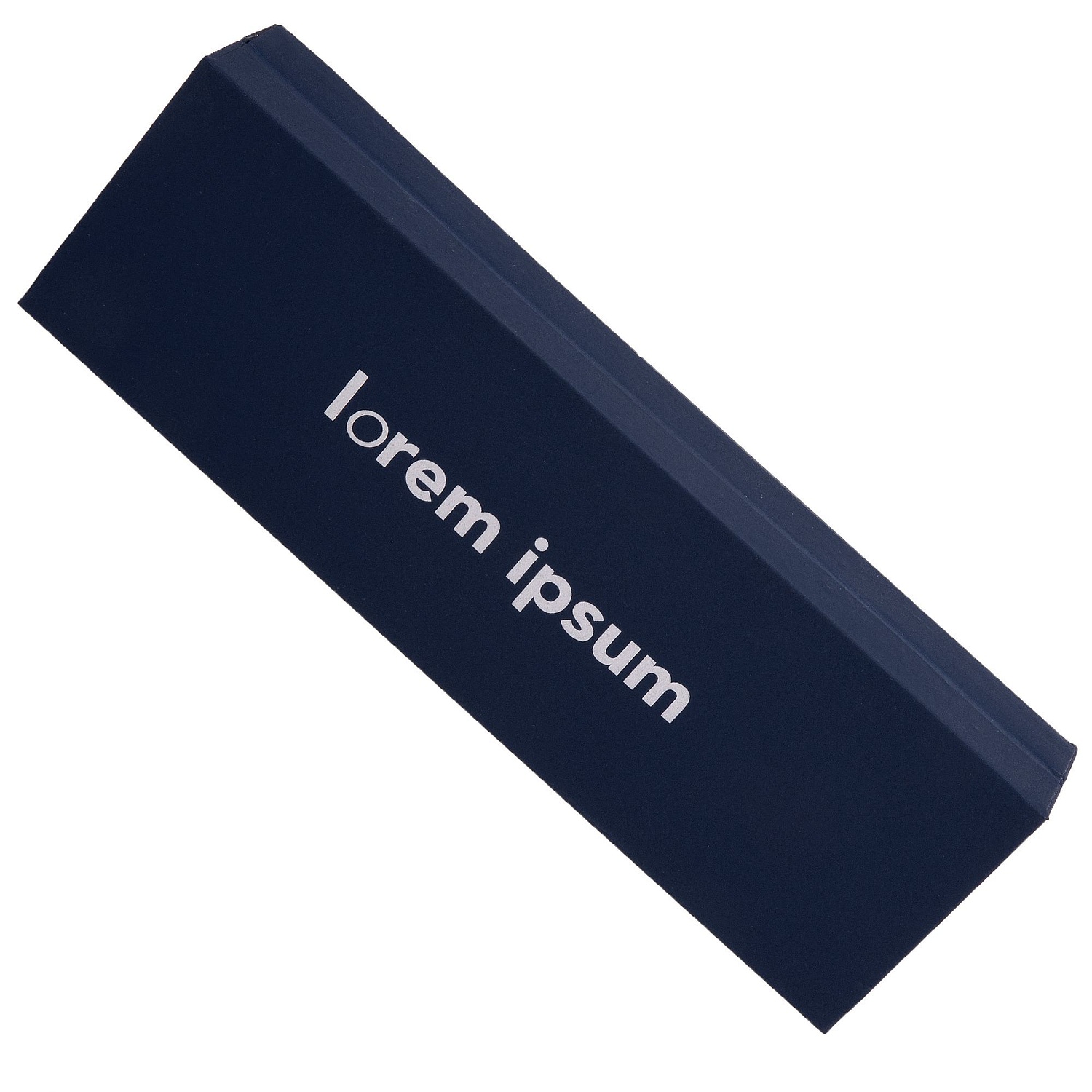 Футляр Duality для 2 ручек, синий с логотипом