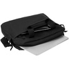 Сумка для ноутбука Delegate, черная с логотипом