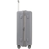 Чемодан Forza M, серый с логотипом