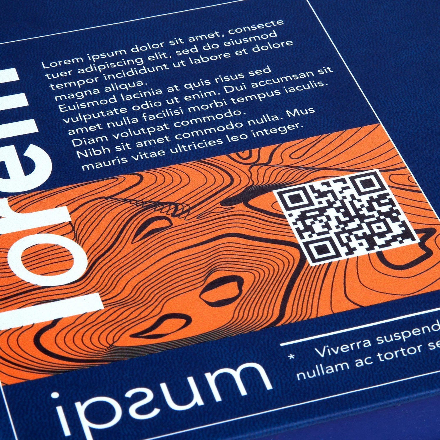 Ежедневник New Factor, недатированный, темно-синий с логотипом