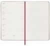 Еженедельник Moleskine Classic Large, датированный, красный