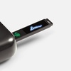 Флешка markBright Black с синей подсветкой, 32 Гб с логотипом