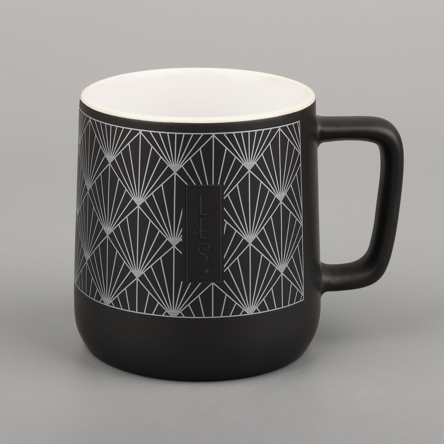 Кружка Ingver, черная с логотипом