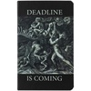 Ежедневник Deadline, недатированный, черный с логотипом