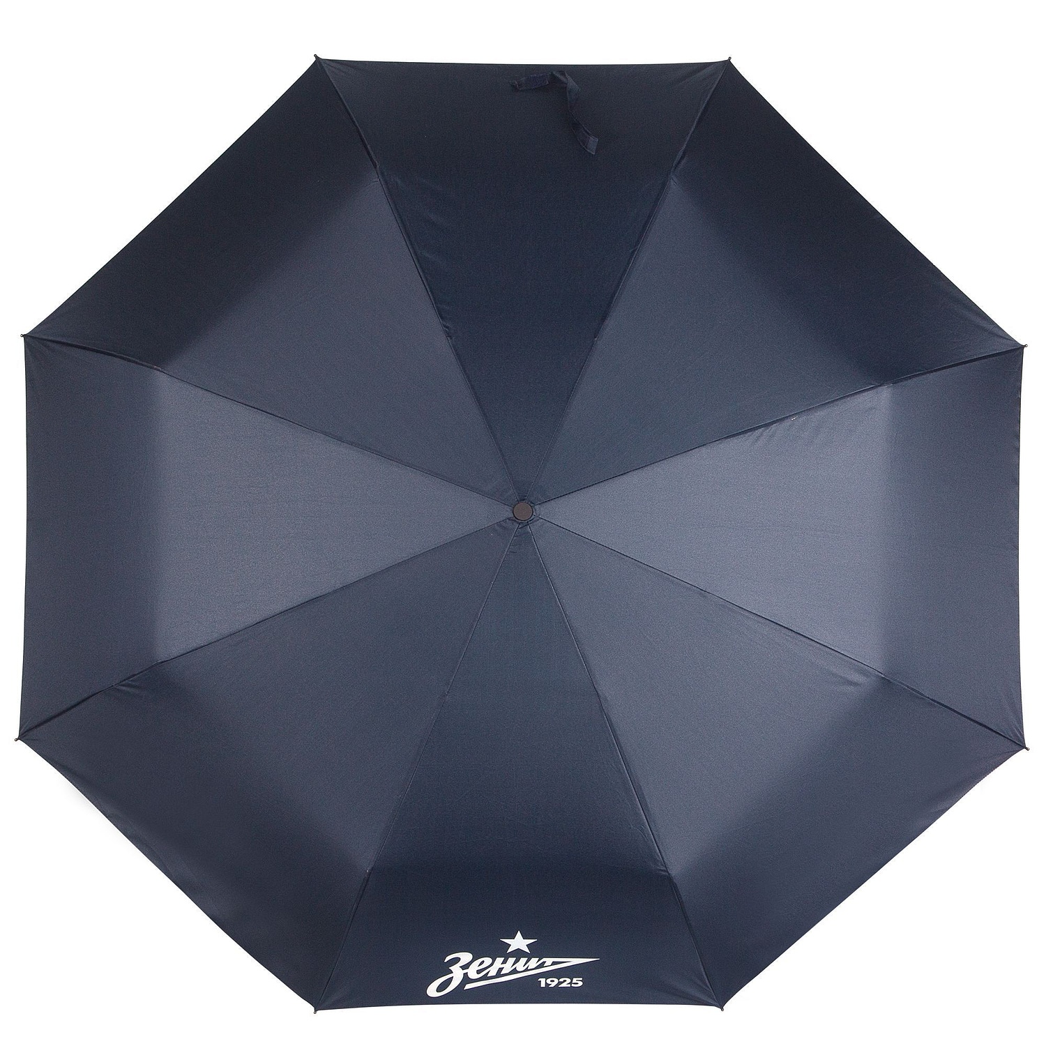 Зонт складной Fiber, темно-синий