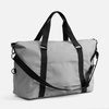 Сумка дорожная Altro, серая с логотипом